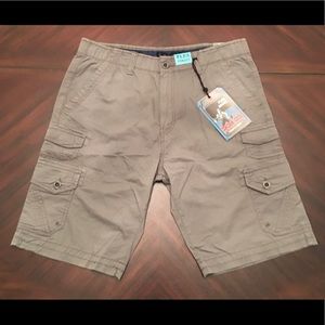Flex Waist Cargo Shorts
